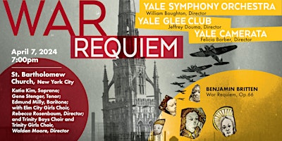 Benjamin Britten - War Requiem at St. Bartholomew Church primary image