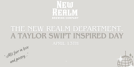 The New Realm Department: A Taylor Swift Inspired Night!