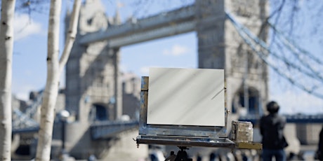 Drawing around Tower Bridge with Natasha Lien