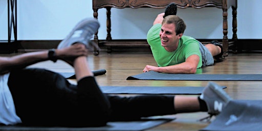 Chair resistance band exercises primary image