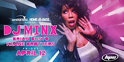 DJ MINX (Women On Wax, Detroit) BRIAN BUSTO & KEANE BROTHERS primary image