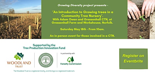 (In Person) Introduction to growing trees in a Community Tree Nursery  primärbild