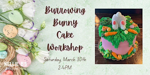 Imagem principal do evento Burrowing Bunny Cake
