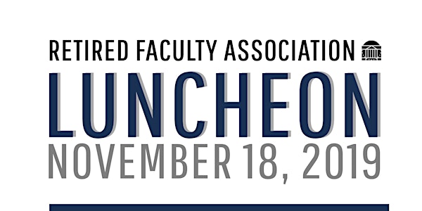 Retired Faculty Association’s November Luncheon
