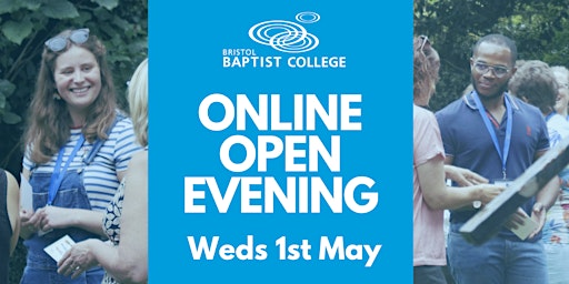 Image principale de Online Open Evening for Bristol Baptist College