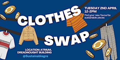 [FREE] Circular Clothes Swap - University of Greenwich primary image