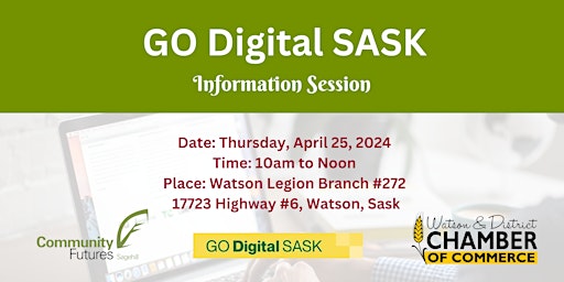 GO Digital SASK Information Session primary image