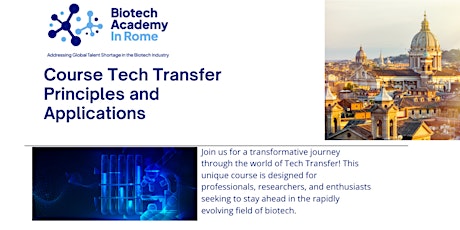 Tech Transfer: Principles & Applications