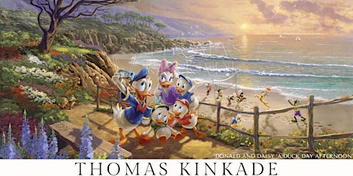 Imagem principal do evento Experience the Light of Disney with Thomas Kinkade Studios