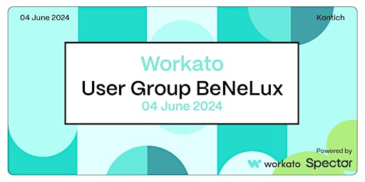 Imagem principal de Workato User Group BeNeLux - June 2024