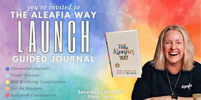 The Aleafia Way - Journal Launch GUEST LIST primary image