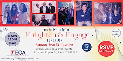 Imagen principal de TECA Paris: Enlighten & Engage Luncheon