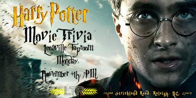 Harry Potter Movies Trivia At Leesville Tap Room Raleigh