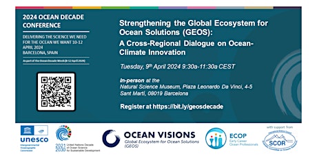 Strengthening the Global Ecosystem for Ocean Solutions