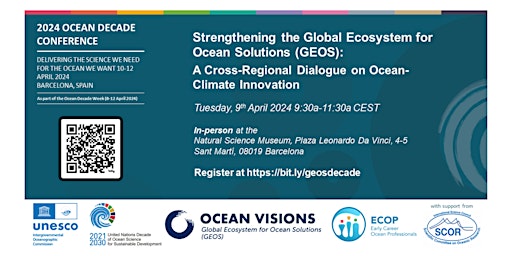 Primaire afbeelding van Strengthening the Global Ecosystem for Ocean Solutions