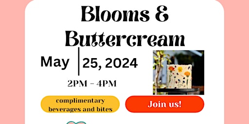 Imagem principal do evento Blooms and Buttercream
