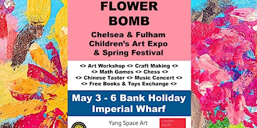 Primaire afbeelding van FREE - May Bank Holiday Chelsea & Fulham Childrens Art Expo and Festival