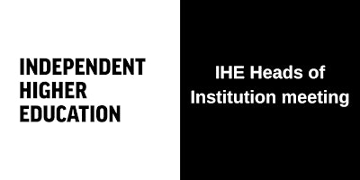 IHE+Heads+of+Institution+meeting