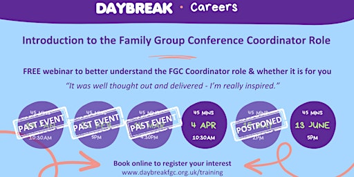 Introduction to the Family Group Conference Coordinator Role primary image