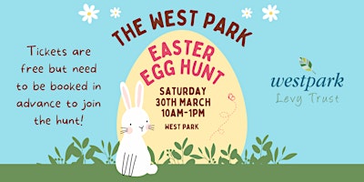 Primaire afbeelding van West Park Children's Easter Egg Hunt ( tickets only required for children)