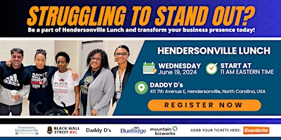Hendersonville Business Lunch primary image