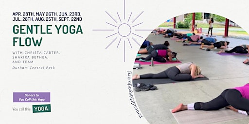 Hauptbild für Community Yoga - Durham Central Park