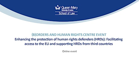 Hauptbild für (B)Orders and Human Rights Centre Event: Enhancing the protection of...
