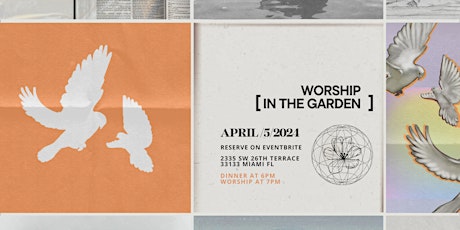 Worship in the garden