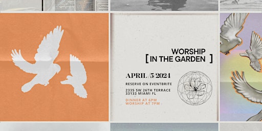 Worship in the garden primary image