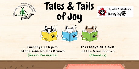 Tales & Tails of Joy (Timmins) primary image