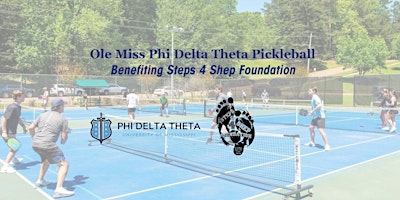 Primaire afbeelding van Ole Miss Phi Delta Theta Pickleball Tournament