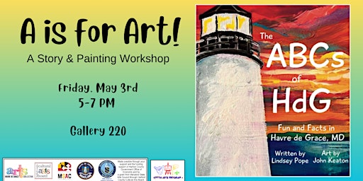 Primaire afbeelding van A is for Art! An art & story workshop: please register for this FREE event!