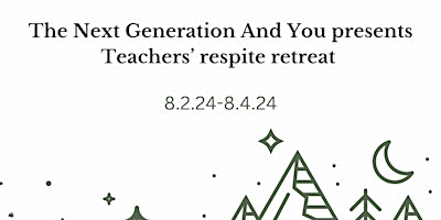 Teachers' Respite Retreat primary image