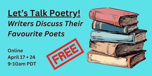 Let's Talk Poetry - National Poetry Month 2024 primary image