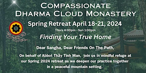 Meditation Retreat: FINDING YOUR TRUE HOME primary image