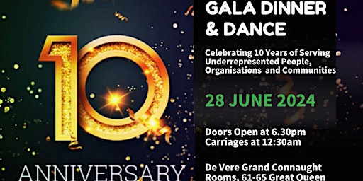 Hauptbild für Money4YOU 10th Anniversary  Gala Dinner & Dance