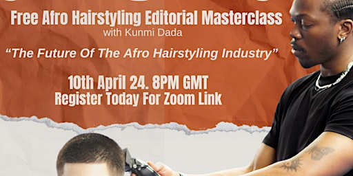 Free Afro Hairstyling Editorial Masterclass primary image