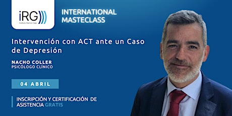 International Masterclass: Intervención con ACT ante un Caso de Depresión