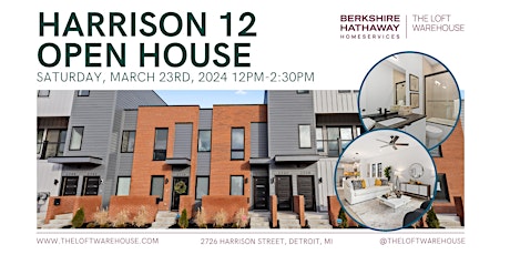 Modern Townhome in Historic North Corktown Open 3/23 primary image