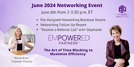 6.6.24 Networking Event - Nicole Bryan - Featured Expert