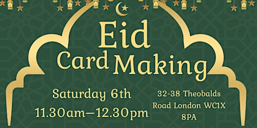 Imagem principal do evento Eid Card Making