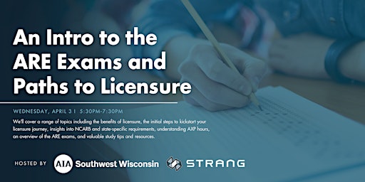 Immagine principale di SW Emerging Professionals: An Intro to the ARE Exams and Paths to Licensure 