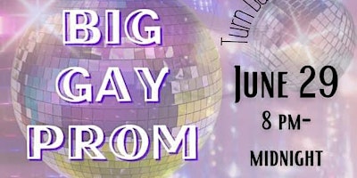 Imagem principal do evento Big Gay Prom