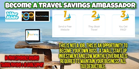 Savannah, GA Love to Travel? Need More Income?Travel More & Spend LESS? primary image