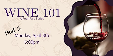 Wine 101: A 4 Part Series- PART TWO