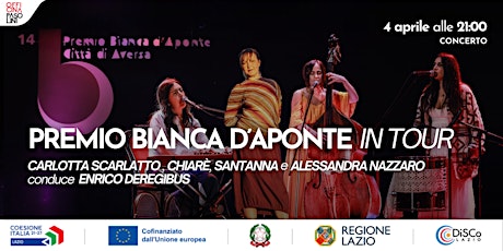 Premio Bianca D’Aponte in tour primary image