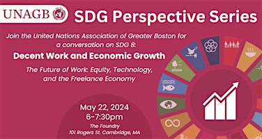 Imagem principal do evento SDG Perspective Series SDG 8: Decent Work & Economic Growth