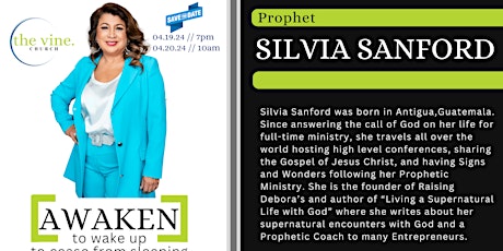 AWAKEN WORSHIP NIGHT // Prophet Silvia Sanford //