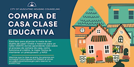 Clase Educativa de Compra de Casa en Español primary image