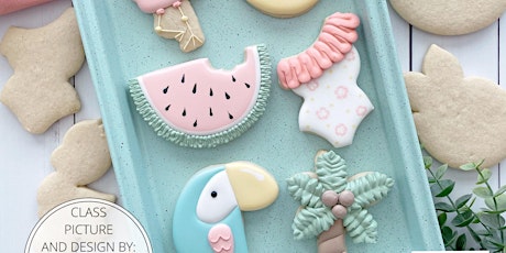 Fruitty Summer Cookie Decorating Class  With Royal Icing